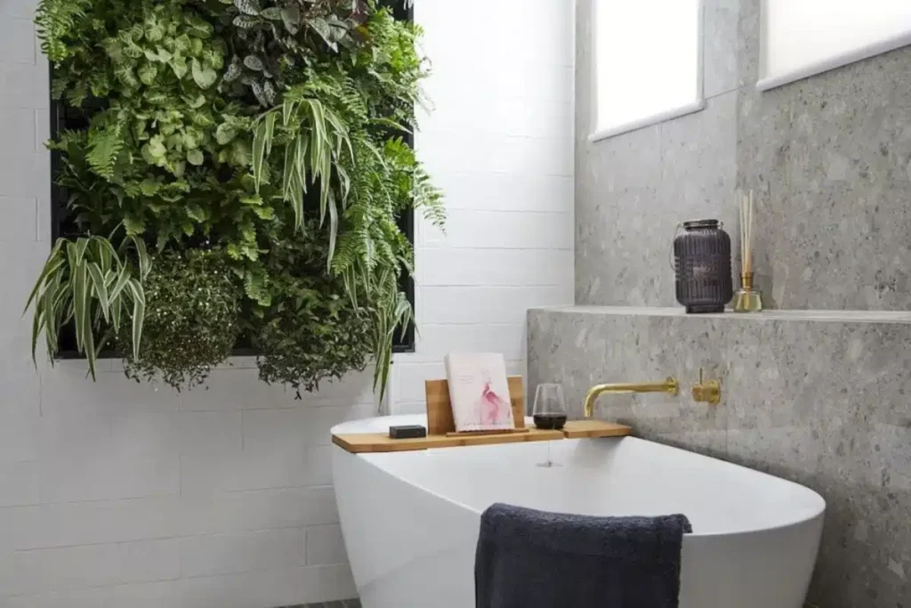 Jardim Vertical no Banheiro