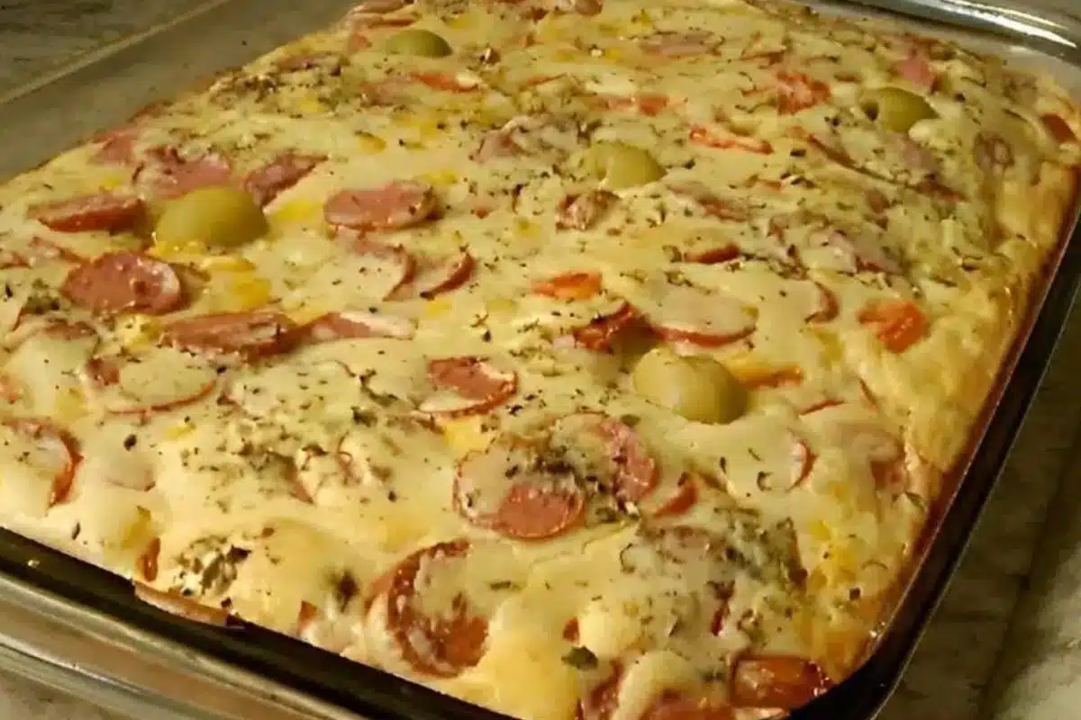 Receita de Torta Italiana de Liquidificador