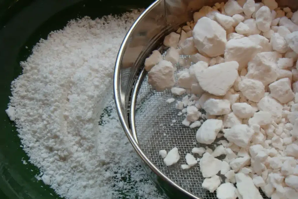 massa de tapioca caseira