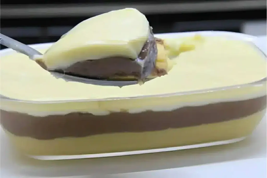 Sobremesa gelada deliciosa